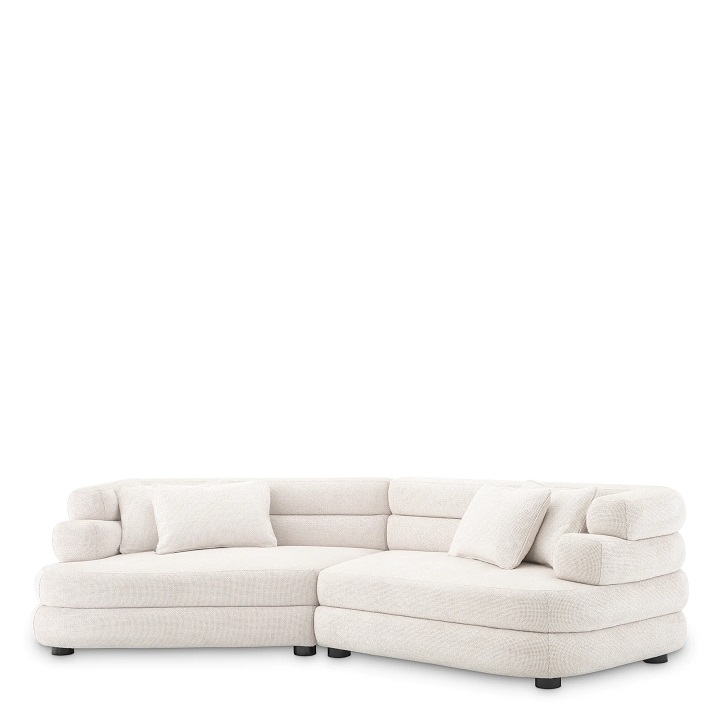 Soffa Malaga L, Lyssa off-white, Eichholtz- 116722 i gruppen MÖBLER / Soffor hos NordiskaDeko Djursholm (116722)