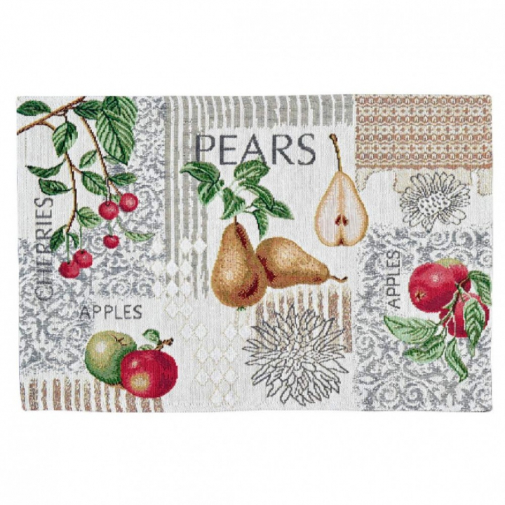 Bordslöpare Apples and pears, 20x160cm, Sanders- 105014 i gruppen SERVERING / Textile / Bordsduk hos NordiskaDeko Djursholm (4001824105014)