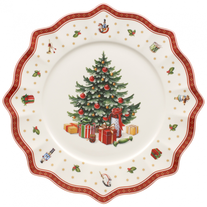 Toy's Delight, Buffe, tallrik 35 cm, Villeroy&Boch-1485852680 i gruppen SERVERING / Tallrikar / Jultallrikar hos NordiskaDeko Djursholm (4003683490461)