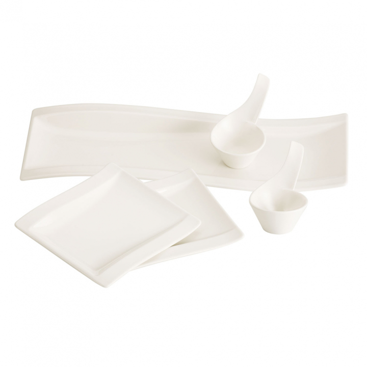 NewWave Antipasti Set 5st. - Villeroy&Boch-1025258824 i gruppen SERVERING / Tallrikar / Serviser & startset hos NordiskaDeko Djursholm (4003686164406)