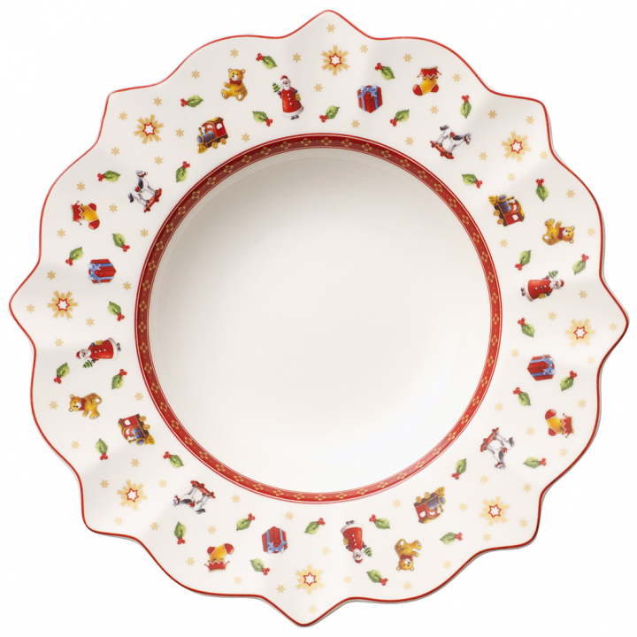 Toy's Delight djup tallrik, vit,26 cm, Villeroy&Boch-1485852702 i gruppen SERVERING / Tallrikar / Jultallrikar hos NordiskaDeko Djursholm (4003686182172)