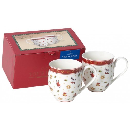 Set med 2 muggar, Toy's Delight, Villeroy & Boch - 186545 i gruppen SERVERING / Muggar & koppar / Julkoppar hos NordiskaDeko Djursholm (4003686186545)