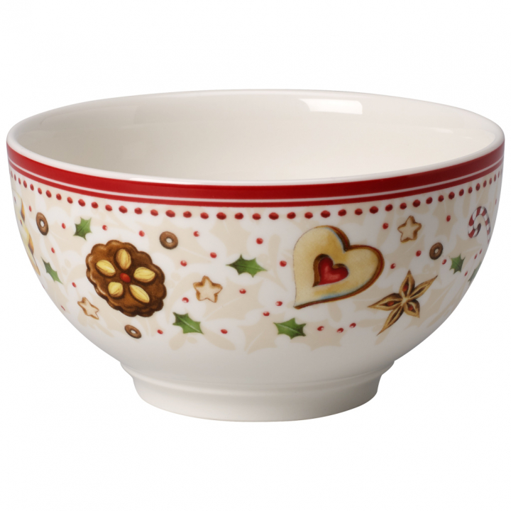 Winter Bakery Delight skål med fallande stjärnmotiv- Villeroy&Boch 1486121905 i gruppen SERVERING / Tallrikar / Jultallrikar hos NordiskaDeko Djursholm (4003686301184)