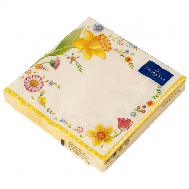 Påsktillbehör Spring Fantasy L-servett Påskblommor, Villeroy&Boch,3590720025 i gruppen SERVERING / Textile / Servetter & servetteringar hos NordiskaDeko Djursholm (4003686339033)