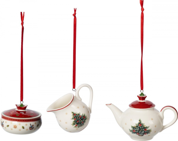 Set med 3 julgransdekorationer,Toy's Delight Decoration Ornaments Coffee, Villeroy & Boch-361195  i gruppen INREDNING / Dekoration / Juldekorationer hos NordiskaDeko Djursholm (4003686361195)