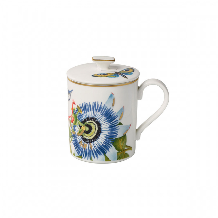 Amazonia mugg med lock, premium benporslin, Villeroy & Boch- 1044804855 i gruppen SERVERING / Muggar & koppar hos NordiskaDeko Djursholm (4003686378711)