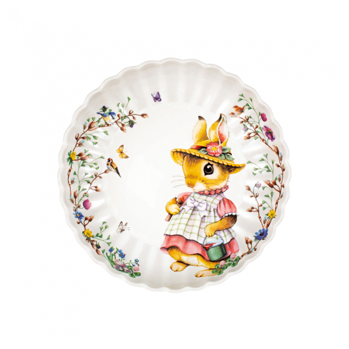 Mellanstor skål, Spring Fantasy med kaninmotiv Anna, 23.5 cm, Villeroy&Boch-1486443828 i gruppen SERVERING / Tallrikar / Serveringsskålar hos NordiskaDeko Djursholm (4003686409187)