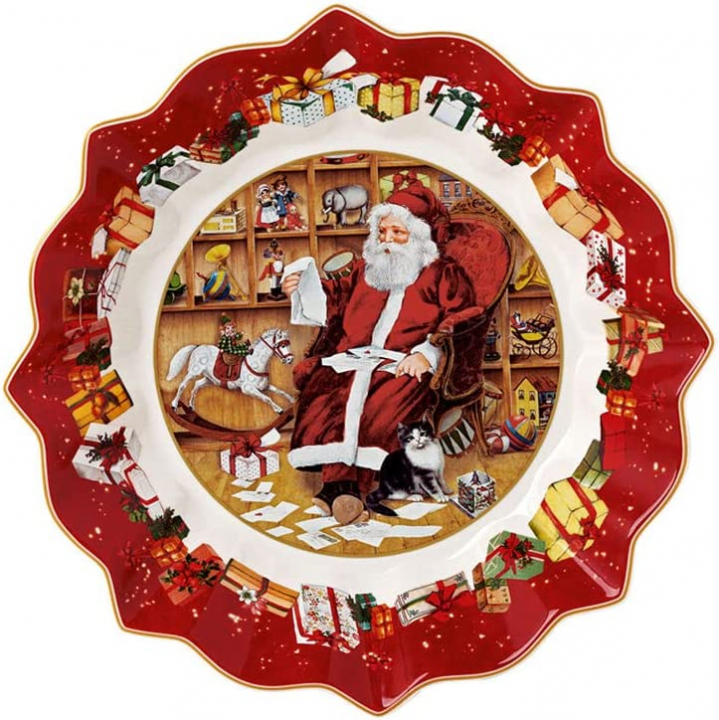 Toy's Fantasy Skål Santa wish list, Villeroy&Boch - 410978 i gruppen SERVERING / Tallrikar / Jultallrikar hos NordiskaDeko Djursholm (4003686410978)