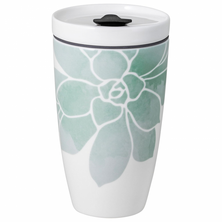 Coffee To Go Mugg 350 ml , Socculente, Villeroy&Boch-413177 i gruppen SERVERING / Muggar & koppar / Termosmuggar hos NordiskaDeko Djursholm (4003686413177)