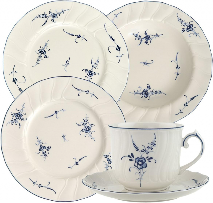 Villeroy and Boch Old Luxemburg set, 30 stycken - 434530 i gruppen SERVERING / Tallrikar / Serviser & startset hos NordiskaDeko Djursholm (4003686434530)