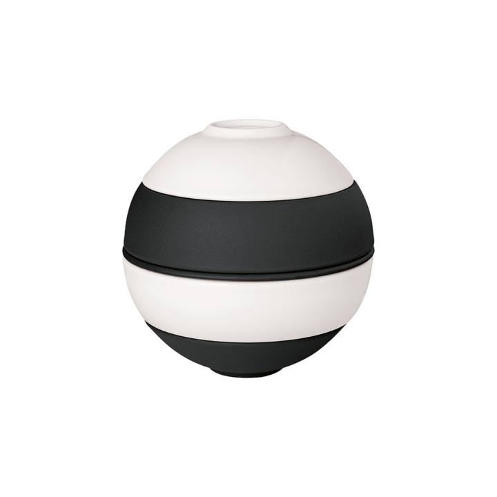 Villeroy & Boch - La petite Boule svart & vit, 14 x 14 cm, 1016669052 i gruppen SERVERING / Tallrikar / Serviser & startset hos NordiskaDeko Djursholm (4003686440203)