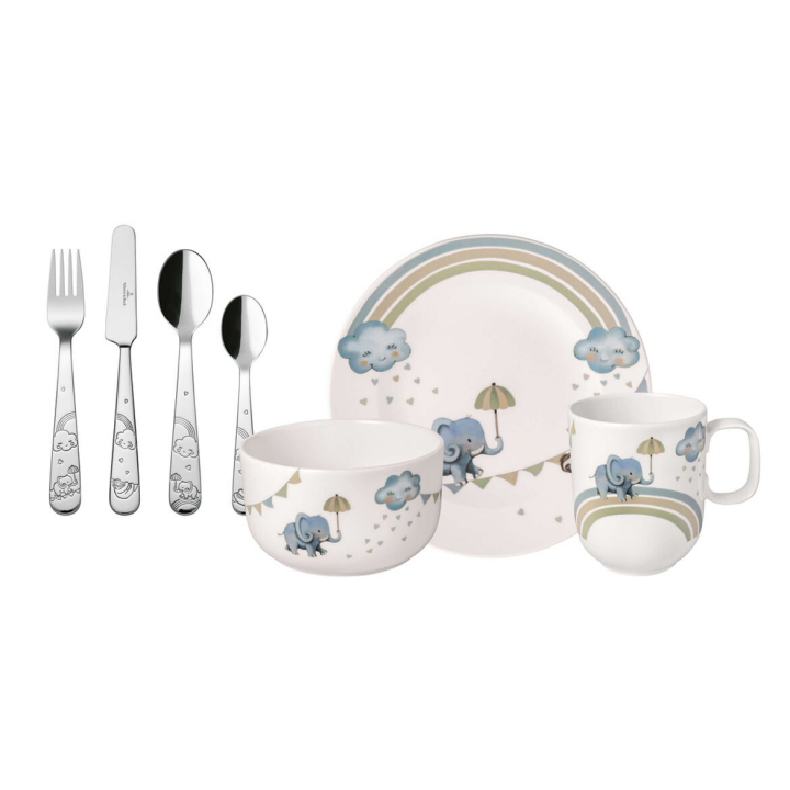 Walk like an Elephant Barnporslin set 7 st. Villeroy och Boch - 1486748435 i gruppen SERVERING / Barnservering / Barnserviser hos NordiskaDeko Djursholm (4003686440593)