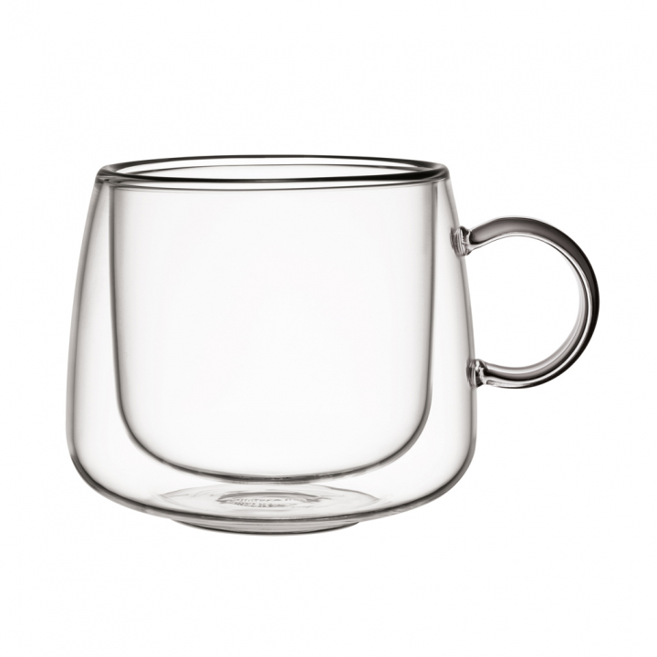 Artesano Hot&Cold Beverages Cappuccinoglas, set om 2 110 mm, 250 ml - 446595 i gruppen SERVERING / Muggar & koppar / Kaffekoppar hos NordiskaDeko Djursholm (4003686446595)
