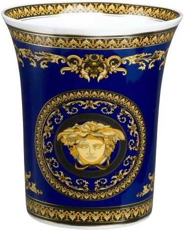 Versace by Rosenthal Medusa blå 18 cm vas-14091-409620 i gruppen INREDNING / Dekoration / Vaser hos NordiskaDeko Djursholm (4012434505040)