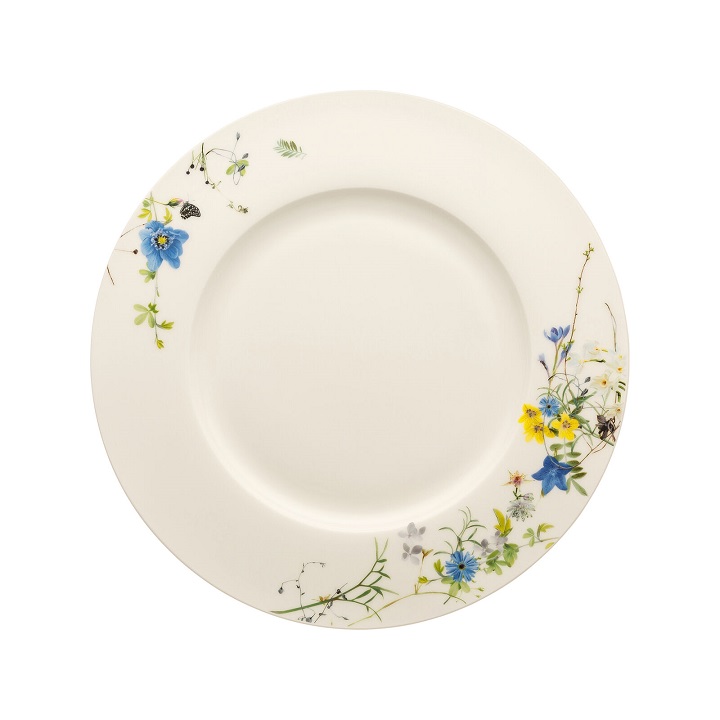 Rosenthal Brillance Fleurs des Alpes tallrik 28 cm - 531175 i gruppen SERVERING / Tallrikar / Dessertskålar hos NordiskaDeko Djursholm (4012438531175)