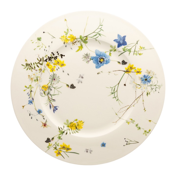 Rosenthal Brillance Fleurs des Alpes serveringsfat Ø33 cm - 531182 i gruppen SERVERING / Tallrikar / Dessertskålar hos NordiskaDeko Djursholm (4012438531182)