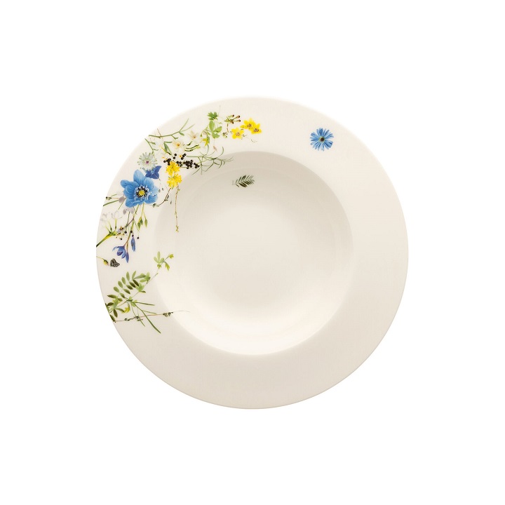 Rosenthal Brillance Fleurs des Alpes djup tallrik 23 cm - 531199 i gruppen SERVERING / Tallrikar / Djupatallrikar hos NordiskaDeko Djursholm (4012438531199)