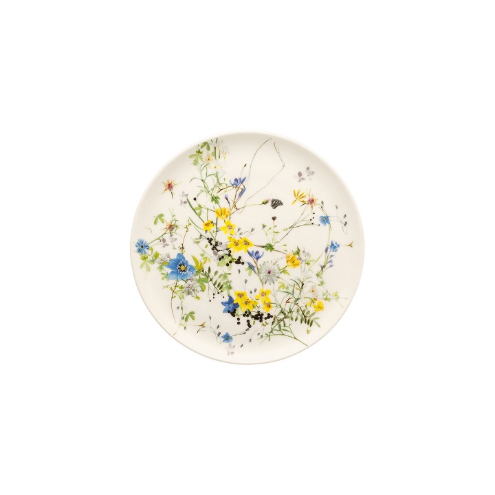 Rosenthal Untertasse 'Fleurs Des Alpes' – Elegantes Design Mit Wildblumen, Perfekt Für Die Kaffeetafel