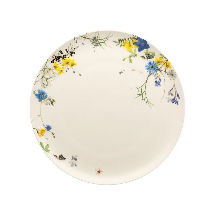 Rosenthal Brillance Fleurs des Alpes tallrik 27 cm - 531229 i gruppen SERVERING / Tallrikar / Dessertskålar hos NordiskaDeko Djursholm (4012438531229)