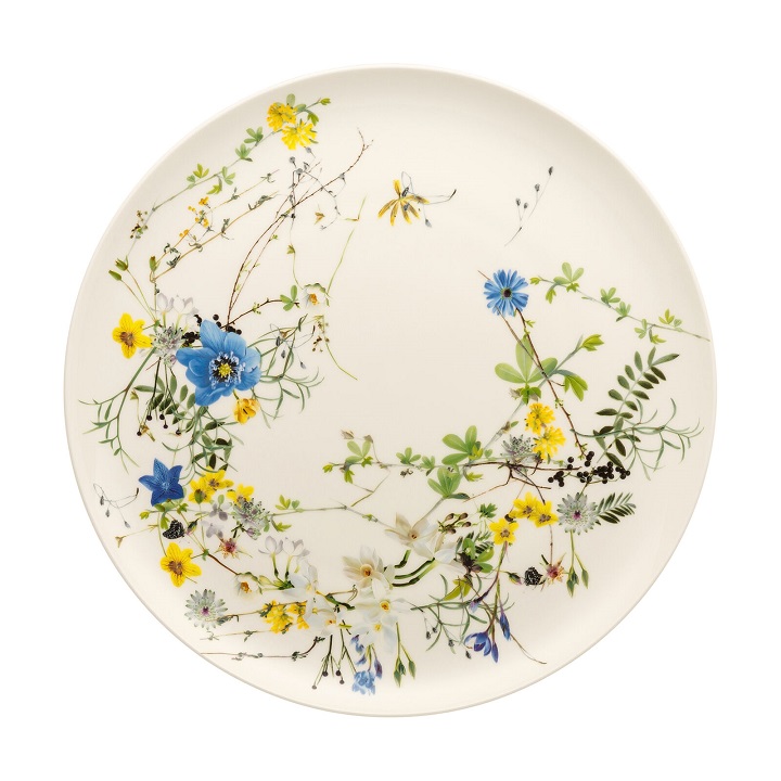 Rosenthal Brillance Fleurs des Alpes serveringsfat Ø32 cm - 531236 i gruppen SERVERING / Tallrikar / Dessertskålar hos NordiskaDeko Djursholm (4012438531236)