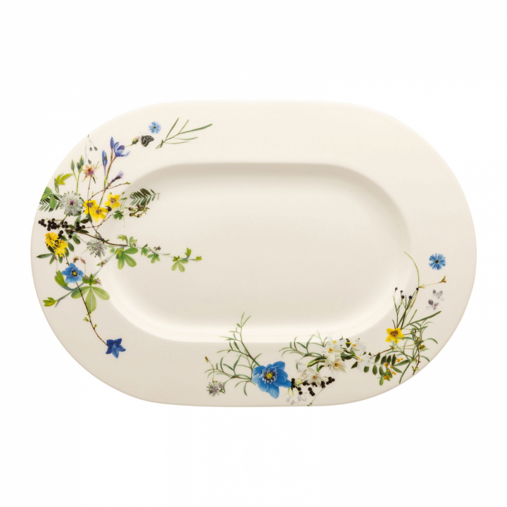 Rosenthal Brillance Fleurs des Alpes Tallrik 41 cm - 531359 i gruppen SERVERING / Tallrikar / Övriga tallrikar hos NordiskaDeko Djursholm (4012438531359)