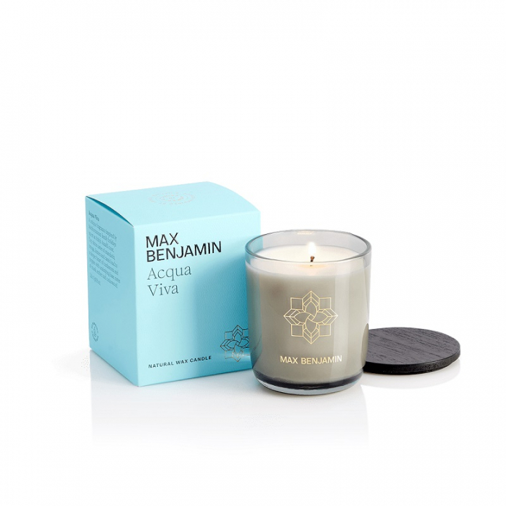 Max Benjamin Candle - Levande vatten 210 g RB-C06 i gruppen INREDNING / Ljusstakar & ljuslyktor / Doftljus hos NordiskaDeko Djursholm (5391533716922)