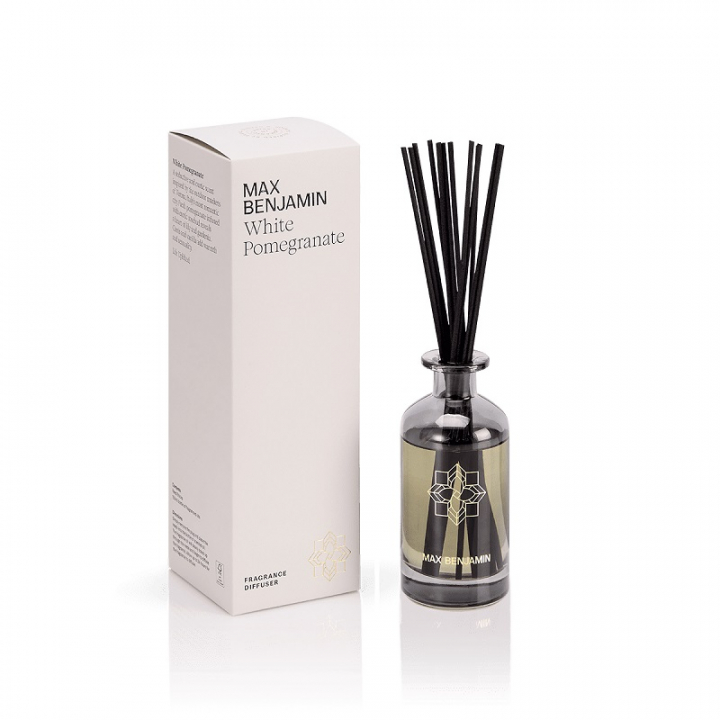 Max Benjamin Reed Diffuser - Vit granatäpple 150ml, RB-D03 i gruppen INREDNING / Ljusstakar & ljuslyktor / Doftljus hos NordiskaDeko Djursholm (5391533716991)