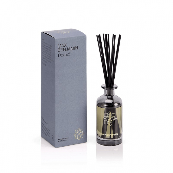 Max Benjamin Reed Diffuser - Dodici 150ml, RB-D04 i gruppen INREDNING / Ljusstakar & ljuslyktor / Doftljus hos NordiskaDeko Djursholm (5391533717004)