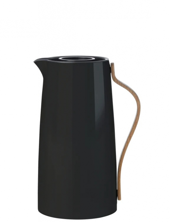 Stelton Emma vakuumkanna, kaffe 1,2 l., svart, X-200-2 i gruppen SERVERING / Muggar & koppar / Termosmuggar hos NordiskaDeko Djursholm (5709846019034)