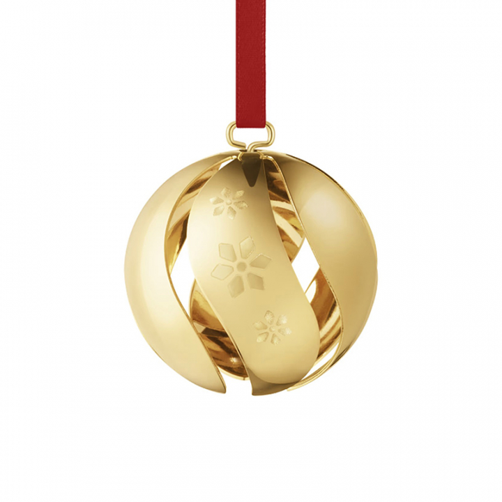 Georg Jensen jul 2024 boll, guld - 10020402 i gruppen INREDNING / Dekoration / Juldekorationer hos NordiskaDeko Djursholm (5713275246688)