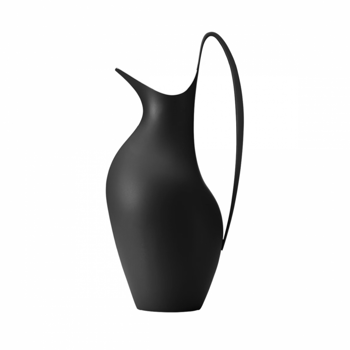 KOPPEL Kanna, Midnight Black 0,75L Georg Jensen, 10020468 i gruppen SERVERING / Kannor & karaffer / Vattenkaraffer & kannor hos NordiskaDeko Djursholm (5713275247814)