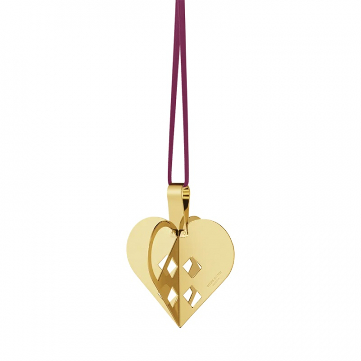 Georg Jensen 2025 Julprydnad, Hjärta - 10020798 i gruppen INREDNING / Dekoration / Juldekorationer hos NordiskaDeko Djursholm (5713275263043)