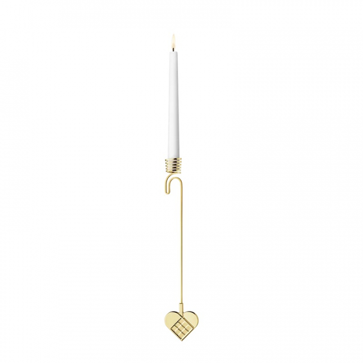 Georg Jensen Christmas Collectibles 2025 Ljusstake, Hjärta - 10020809 i gruppen INREDNING / Ljusstakar & ljuslyktor / Ljusstakar hos NordiskaDeko Djursholm (5713275263159)