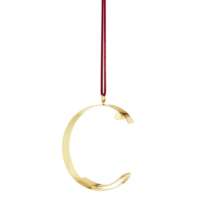 Georg Jensen 2026 CC Letter Ornament, C, 18KT guldpläterad mässing, 10021129C i gruppen INREDNING / Dekoration / Juldekorationer hos NordiskaDeko Djursholm (5713275278771)