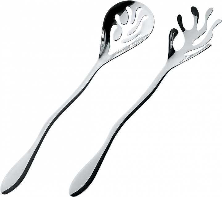 Alessi Mediterraneo, salladsbestick- ESI16SET i gruppen SERVERING / Bestick / Salladsbestick hos NordiskaDeko Djursholm (8003299948727)