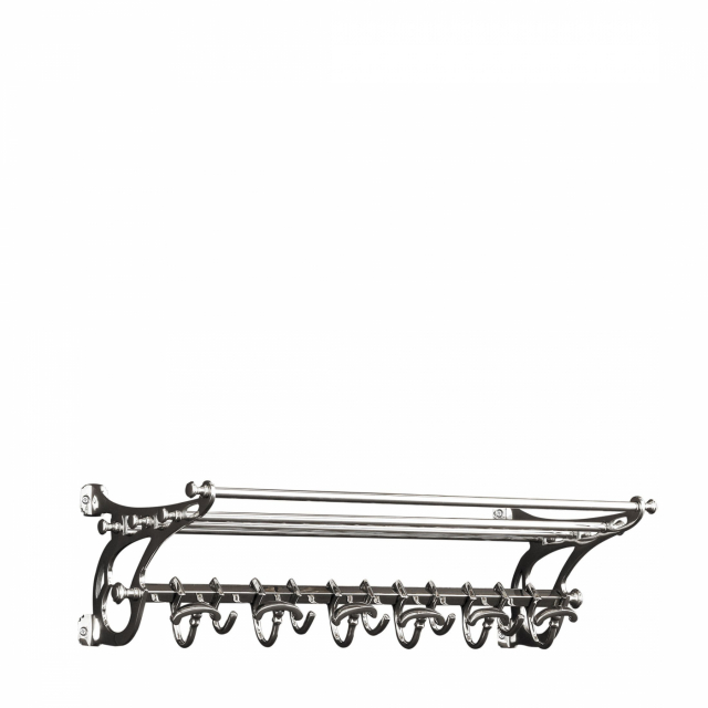 Hatthylla Hudson nickel 70 cm Eichholtz