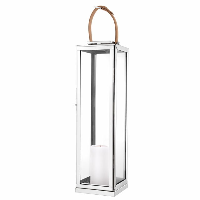 Georgian lykta nickel XL 106585 Eichholtz