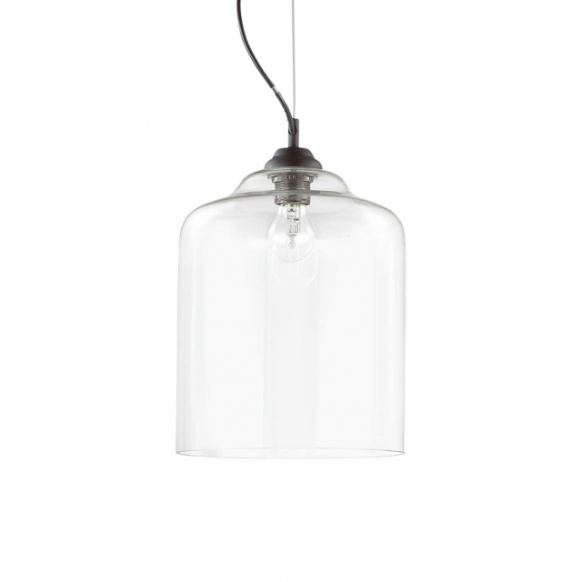 Hängande Ideal Lux Bistro SP1 Square transparent-112305