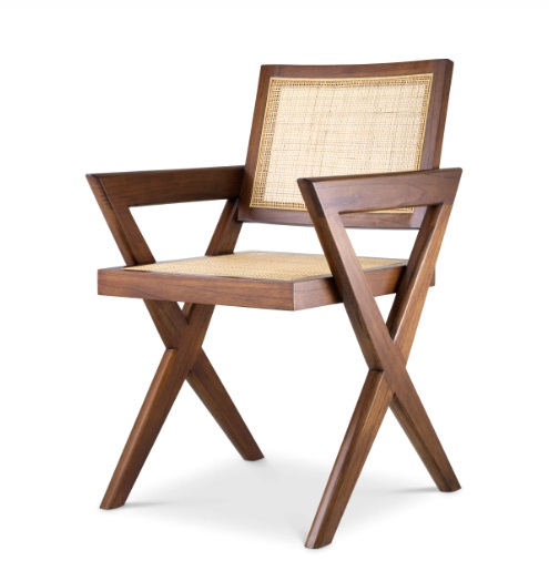 Matstol Augustin, brun, Eichholtz- 113673