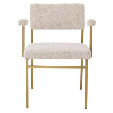 Stol Dunmore bouclé cream, Eichholtz- 114094