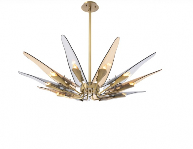 Takkrona Sky, antik mässingsfinish, Eichholtz- 114546