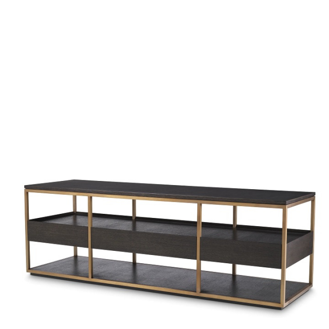 TV-skåp Parker S, Mocha rak ekfanér, Eichholtz- 115113