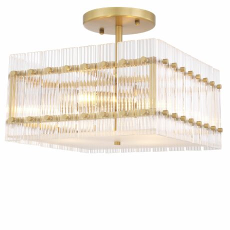 Kvadratisk ljuskrona Ruby, Eichholtz-115249