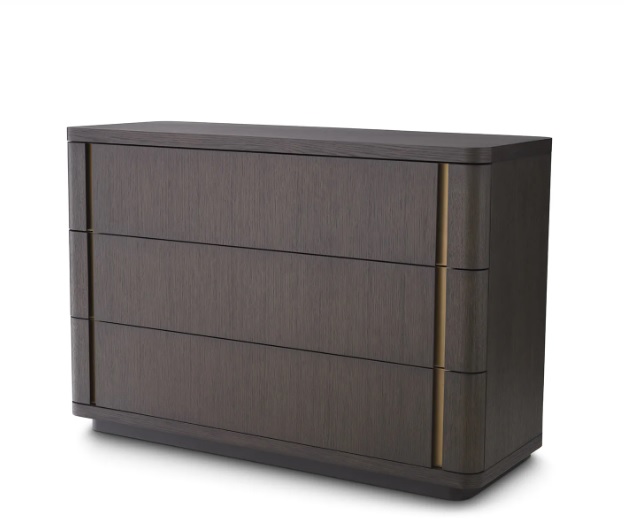 Byrå Modesto i mocha ekfanér, Eichholtz- 115360