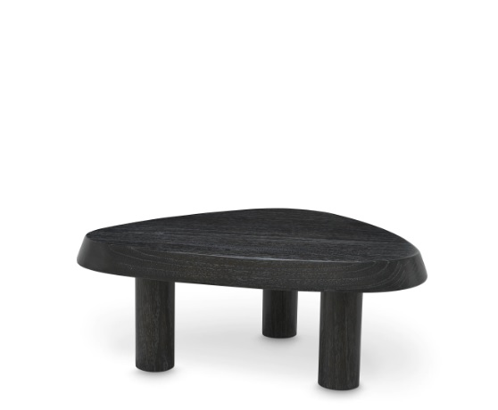 Soffbord Briël S, kolgrå fanér, Eichholtz- 116206