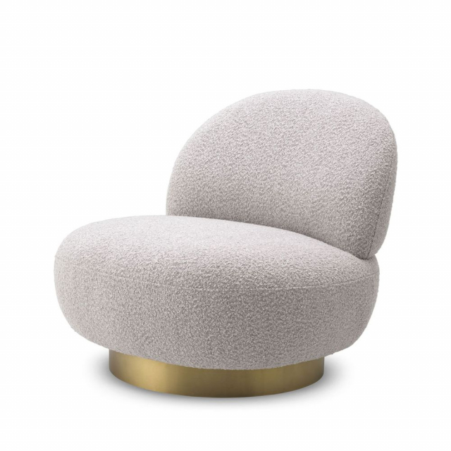 Vridstol Clément grå, Eichholtz- 116622