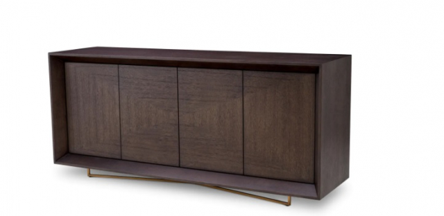 Byrå Sonesta Ekfanér i mochafärgad ek-117395