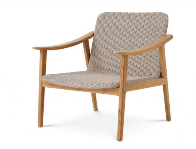 Utomhusstol Honolulu i naturlig teak-117409