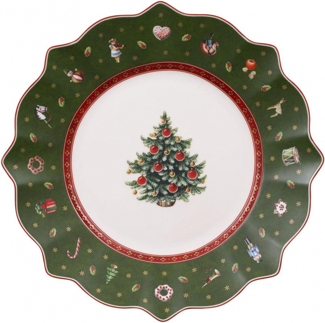 Toy's Delight grön frukosttallrik, 24 cm, premium porslin,Villeroy & Boch-1485852641