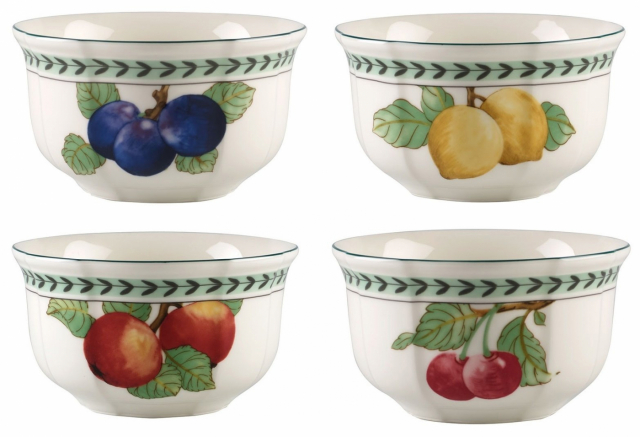 French Garden Modern Fruits Skål, 4-Pack, Villeroy&Boch - 364684